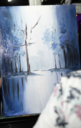 Mangala · AB275-1-3 · Round 1 Easel 3