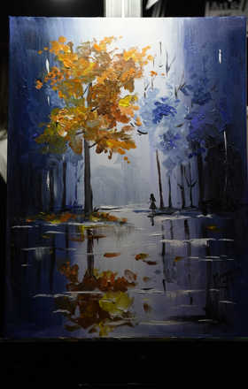 Mangala · AB275-1-3 · Round 1 Easel 3