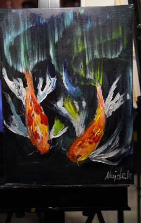 Mojdeh Mahjourinia · AB275-1-5 · Round 1 Easel 5