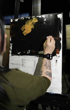 Christina Sabourin · AB275-2-1 · Round 2 Easel 1