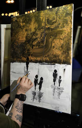 Christina Sabourin · AB275-2-1 · Round 2 Easel 1