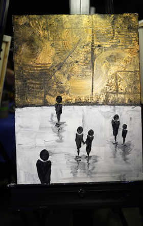 Christina Sabourin · AB275-2-1 · Round 2 Easel 1