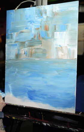 Christina Sabourin · AB275-3-3 · Round 3 Easel 3
