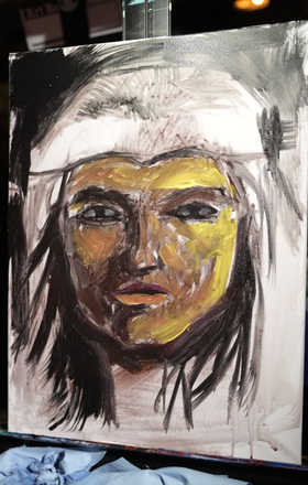 Joseph Endiafe · AB275-3-4 · Round 3 Easel 4