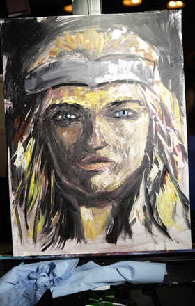 Joseph Endiafe · AB275-3-4 · Round 3 Easel 4