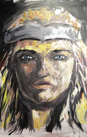Joseph Endiafe · AB275-3-4 · Round 3 Easel 4