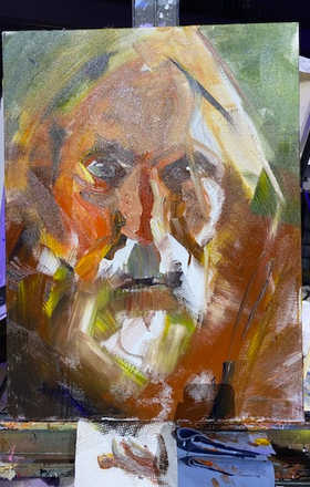 Hasibush Shaheed · AB2755-1-2 · Round 1 Easel 2