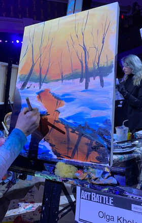 Olga Kholod · AB2755-2-1 · Round 2 Easel 1