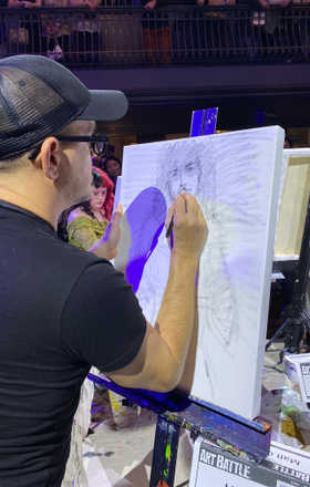 Matt Cassan · AB2755-2-5 · Round 2 Easel 5