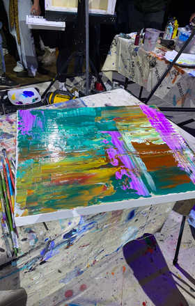 Nisreen Askar · AB2755-3-3 · Round 3 Easel 3