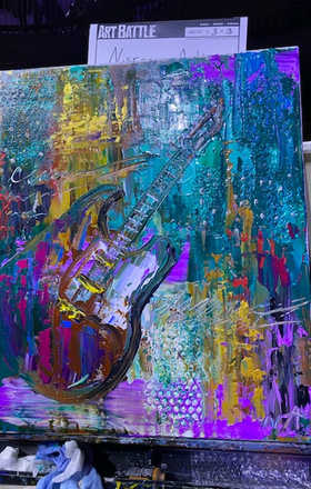 Nisreen Askar · AB2755-3-3 · Round 3 Easel 3