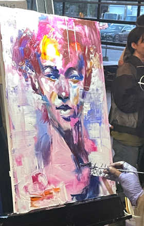 Allan Andre · AB2756-2-5 · Round 2 Easel 5