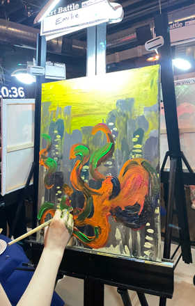 Emilie Brianna · AB2756-3-4 · Round 3 Easel 4