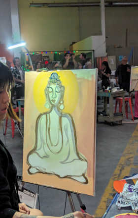 Marisa Kang · AB2772-1-6 · Round 1 Easel 6