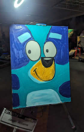 Jason Williams · AB2772-2-2 · Round 2 Easel 2