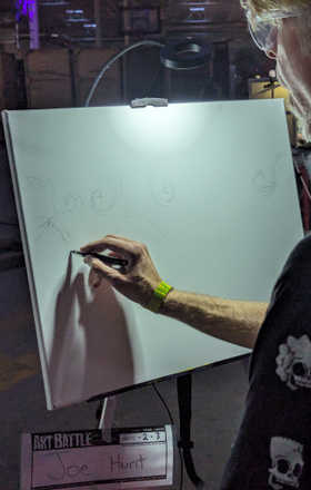 Joe Hunt · AB2772-2-3 · Round 2 Easel 3