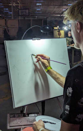 Joe Hunt · AB2772-2-3 · Round 2 Easel 3