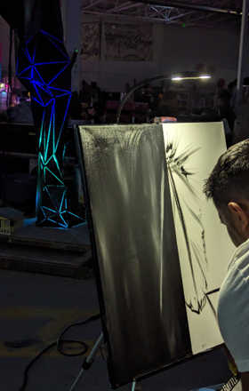 Mauricio Sandoval · AB2772-2-5 · Round 2 Easel 5