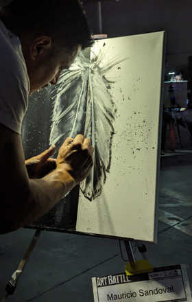 Mauricio Sandoval · AB2772-2-5 · Round 2 Easel 5