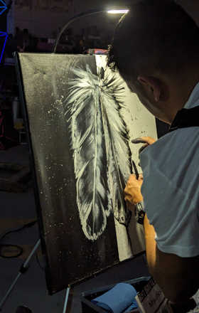Mauricio Sandoval · AB2772-2-5 · Round 2 Easel 5