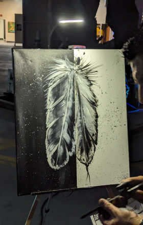 Mauricio Sandoval · AB2772-2-5 · Round 2 Easel 5