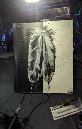 Mauricio Sandoval · AB2772-2-5 · Round 2 Easel 5