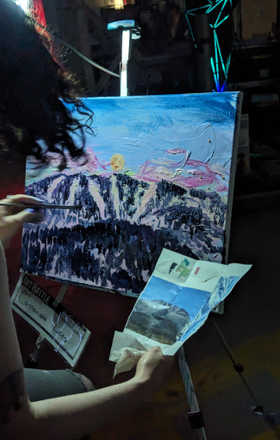 Cassandra Lees · AB2772-3-1 · Round 3 Easel 1