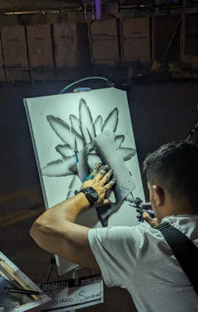 Mauricio Sandoval · AB2772-3-3 · Round 3 Easel 3