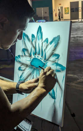 Mauricio Sandoval · AB2772-3-3 · Round 3 Easel 3