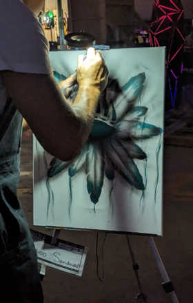Mauricio Sandoval · AB2772-3-3 · Round 3 Easel 3