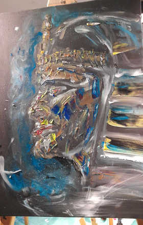 Alberto Morales · AB2777-3-3 · Round 3 Easel 3