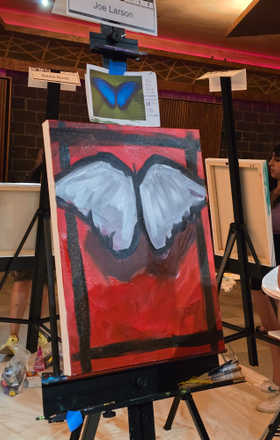 Joe Larson · AB2780-1-1 · Round 1 Easel 1