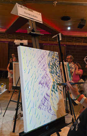 Bernie Lukacs · AB2780-1-2 · Round 1 Easel 2