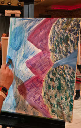 Bernie Lukacs · AB2780-1-2 · Round 1 Easel 2