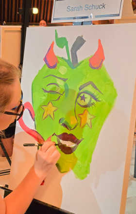Sarah Schuck · AB2780-1-5 · Round 1 Easel 5
