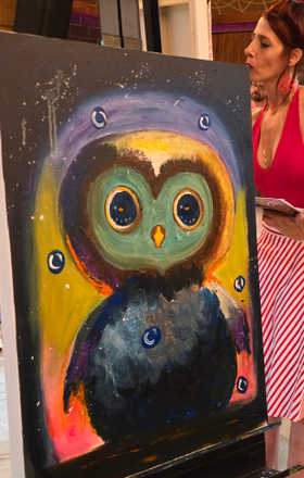 Priya Arts · AB2780-2-3 · Round 2 Easel 3