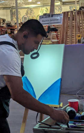 Mauricio Sandoval · AB2794-2-1 · Round 2 Easel 1