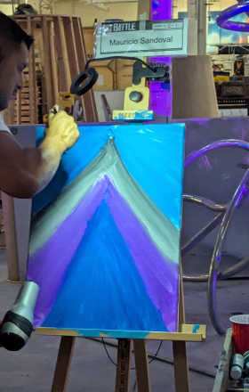 Mauricio Sandoval · AB2794-2-1 · Round 2 Easel 1