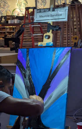 Mauricio Sandoval · AB2794-2-1 · Round 2 Easel 1