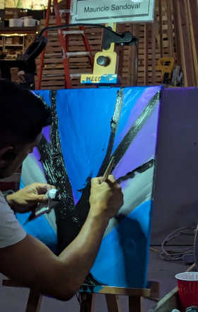 Mauricio Sandoval · AB2794-2-1 · Round 2 Easel 1