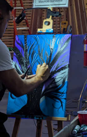 Mauricio Sandoval · AB2794-2-1 · Round 2 Easel 1