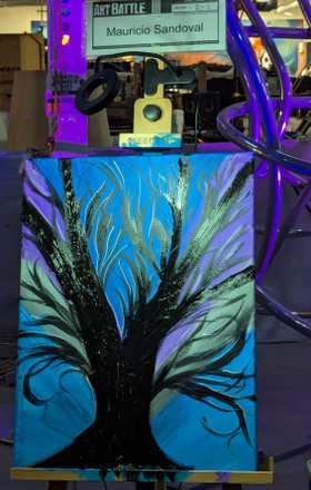 Mauricio Sandoval · AB2794-2-1 · Round 2 Easel 1