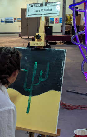 Ciara Robillard · AB2794-2-4 · Round 2 Easel 4