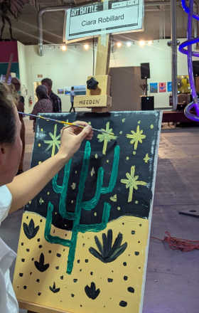 Ciara Robillard · AB2794-2-4 · Round 2 Easel 4