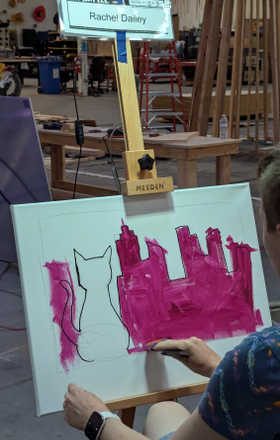 Rachel Dailey · AB2794-2-5 · Round 2 Easel 5