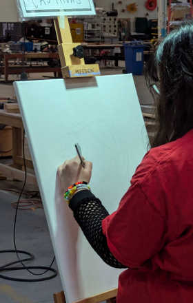 Cas Rivas · AB2794-2-6 · Round 2 Easel 6
