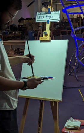 Nick Noyes · AB2794-3-1 · Round 3 Easel 1