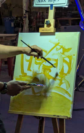 Nick Noyes · AB2794-3-1 · Round 3 Easel 1