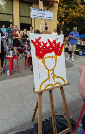 Eva Salyer · AB2797-1-5 · Round 1 Easel 5