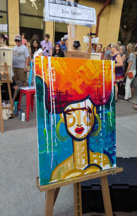 Eva Salyer · AB2797-1-5 · Round 1 Easel 5